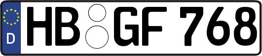 HB-GF768