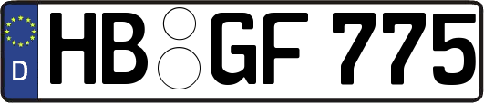 HB-GF775