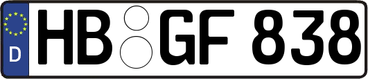 HB-GF838