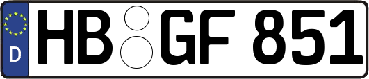 HB-GF851