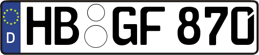 HB-GF870