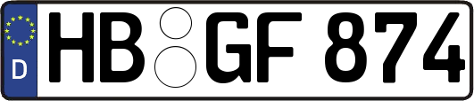 HB-GF874