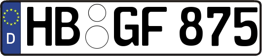 HB-GF875