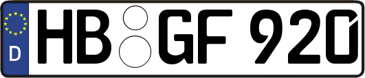 HB-GF920