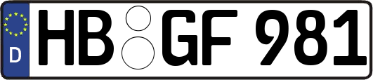 HB-GF981