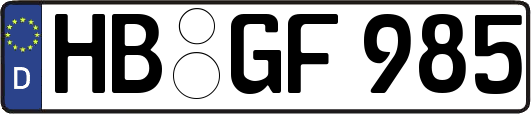 HB-GF985