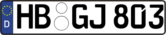 HB-GJ803