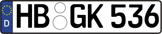 HB-GK536