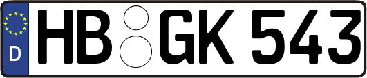 HB-GK543