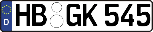 HB-GK545