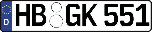 HB-GK551