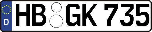 HB-GK735