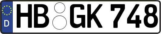 HB-GK748