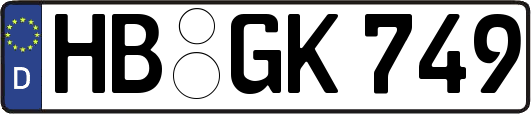 HB-GK749