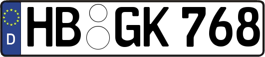 HB-GK768