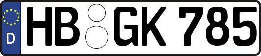 HB-GK785