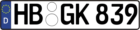 HB-GK839