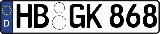 HB-GK868