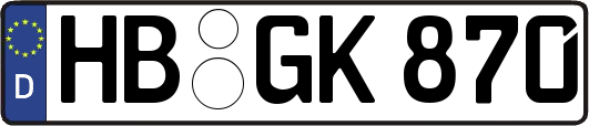 HB-GK870