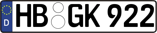 HB-GK922