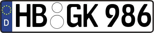 HB-GK986