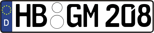 HB-GM208