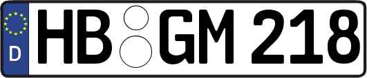 HB-GM218