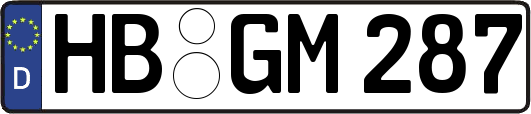HB-GM287