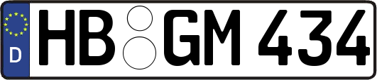 HB-GM434