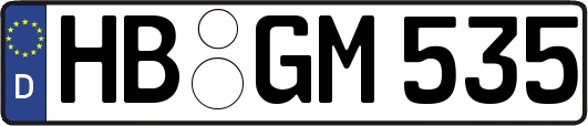 HB-GM535
