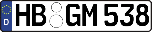 HB-GM538