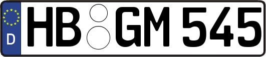 HB-GM545
