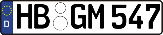 HB-GM547