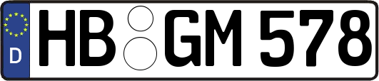 HB-GM578