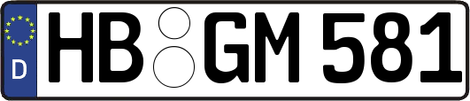HB-GM581