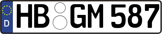 HB-GM587