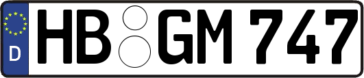 HB-GM747