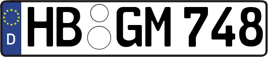 HB-GM748