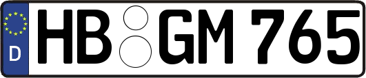 HB-GM765