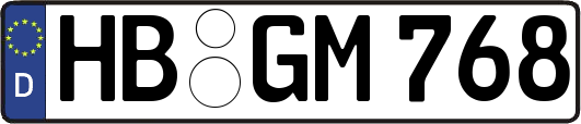 HB-GM768