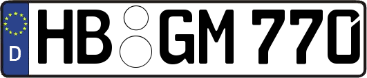 HB-GM770