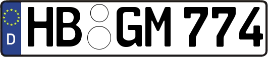 HB-GM774