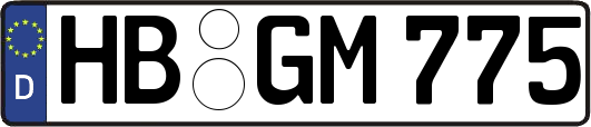 HB-GM775