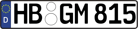 HB-GM815