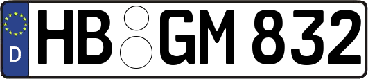 HB-GM832