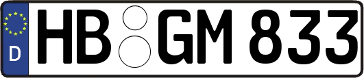 HB-GM833