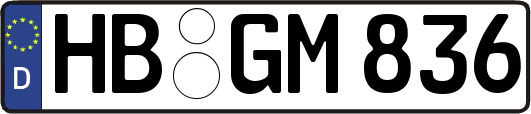 HB-GM836