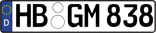 HB-GM838