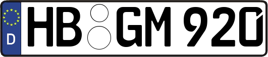 HB-GM920