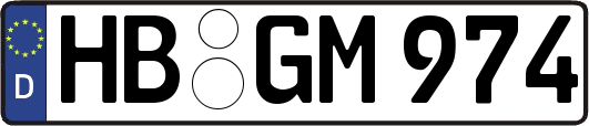 HB-GM974